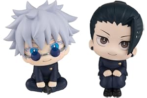 Puruuige 2Pcs Satoru Gojo/Suguru Geto Figure Statue 3.94Inch Display Figurine Model Collectible Ornaments Gift