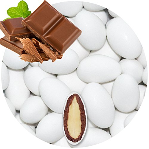 500g Hochzeitsmandeln Gastgeschenke Milchschoko Schokomandeln griechisch EinsSein® Hochzeit Zuckermandeln Schokomandeln Bonboniere Bonbons Schokotafeln ohne organzasäckchen Dragees Taufe Taufmandeln
