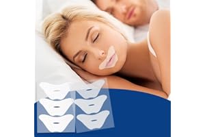 INF Plaster korekcyjny na usta w nocy, gdy usta są otwarte, aby oddychać, uszczelka, włóknina, wygodna i oddychająca, zmniejsza chrapanie przez oddychanie przez usta