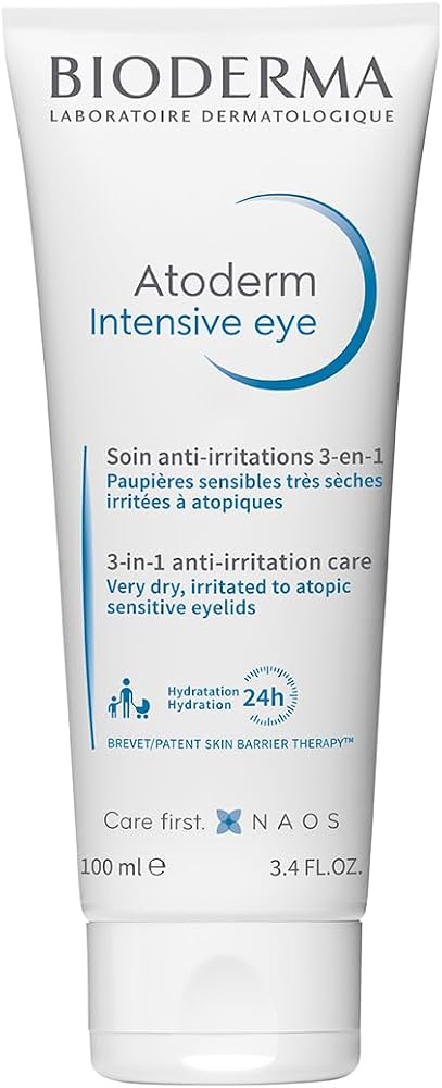 Bioderma Atoderm Intensive Eye Kuru Atopi Eğilimli Göz Çevresi Kremi ve Temizleyici Hyalüronik Asit 100 ml