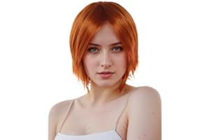 Prettyland Krótka Pomarańczowa Stopień Wróżka Ciepło C622