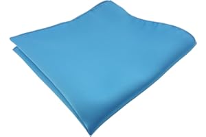 TigerTie Satin Einstecktuch Kavalierstuch in Uni einfarbig - Pochettengröße 30 x 30 cm