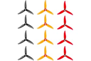 HEELAOORC 12Pcs Gemfan Hurricane 3020 3-Blade PC Propeller 3 Holes Props 1.5mm for RC FPV Racing Freestyle 3inch Toothpick Cinewhoop