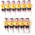 Generic 11pcs Foosball Man Table Guys Man Soccer Player Parts - Yellow