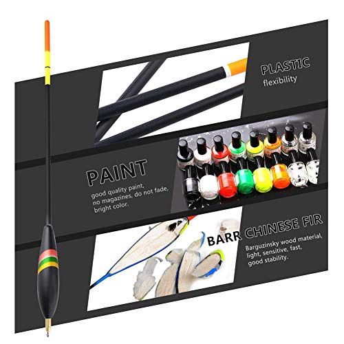 PerGrate Lot de 5 pêches en Bois Multi-Size