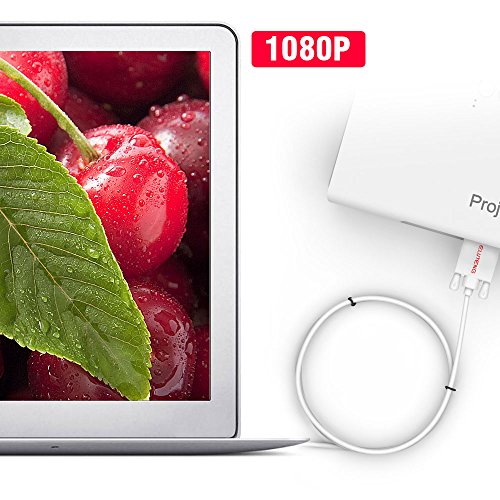 ELUTENG Mini DisplayPort DVI Adapter 1m Mini DP zu DVI Stecker Konverter Kabel 1080P Signal Konverter in Weiß - 5