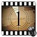 Produktbild HYYCLS Movie Theater Mauspads, Grunge Countdown Frame with the Number 1 in a Circle Film Strip, Standard Size Rectangle Non-Slip Rubber Mousepad, Pale Brown Black White