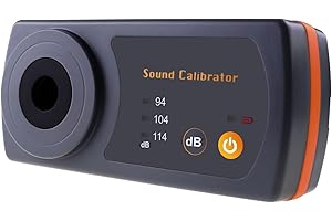 DANOPLUS Suono Meter Decibel Livello Calibratore Calibrazione 114dB / 94dB / 104dB Calibrazione Livello per Suono Livello Metri