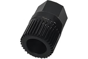 Hsthe Sea Herramienta de extracción de polea del generador, Herramienta de extracción de polea de alternador de 33 Dientes, Herramienta de extracción de polea de Motor portátil