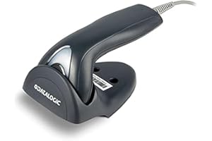 GARMIN Datalogic Touch 65 Lite - Lector de código barras (15 cm, 6,5 cm, 640 nm, USB, Negro, IP30)