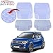 Auto Pearl - Premium Quality Heavy Duty Transparent 4Pc PVC Rubber 93043 Clear Car Mat For - Maruti Suzuki Ignis RS.1299.00