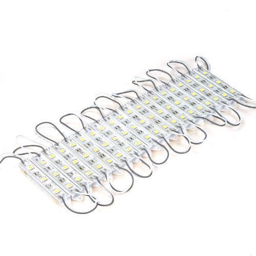 20Stk. 5050 SMD 3-LED Modul weiss wasserdicht Module 12V
