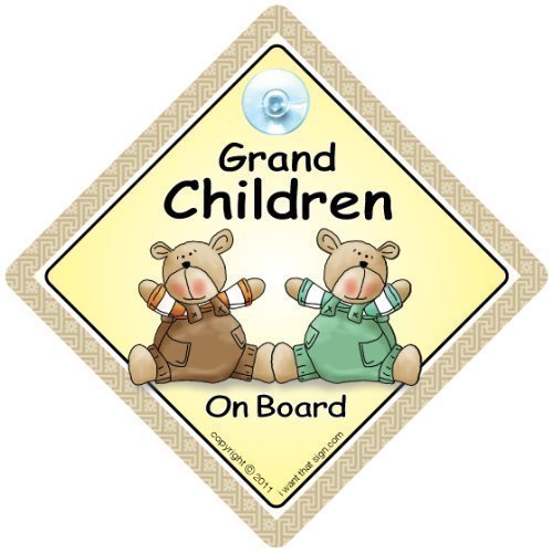 Grandchildren iwantthatsign.com grandchildren on board