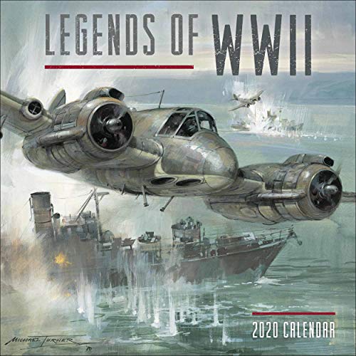 Télécharger Legends of WWII Square Wall Calendar 2020 Francais PDF