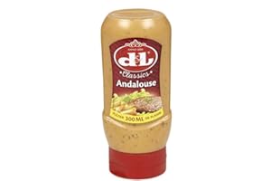 DEVOS & LEMMENS Devos Lemmens Andalouse, D&L Würzige Sauce, Soße, 300 ml Kunststoff-Flasche