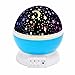 Produktbild SOLMORE Sternenhimmel Projektor LED Sternen Nachtlicht 360 Grad drehbar Star Romantische Nacht Lampe Sternenprojektor Beleuchtung mit USB Geschenke Vtech Mobile für mädchen Kinder Baby Jungen Schlafzimmer Kinderzimmer Geburtstag Spielzeug Party Zubehör Weihnachten Blau