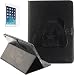 Produktbild Apple ipad Pro 9.7(2016)Neu Design Hülle mit Panzerglas,ISENPENK Original Flip Bookstyle samrt cover Wasserdicht Shockproof Anti Slip Protection Stoßfest Leather Case mit Standfunktion,3D Panda Muster Pattern Wallet Case mit Intern Karte Schlitz,Outdoor Stoßdämpfend Smart Case Sleep/Wake Funktion Luxus Wallet Tasche Schutzhülle Leathertasche für Apple ipad Pro 9.7(2016) 9.7Zoll[schwarz]+Panzerglas/Schutzfoile/Scutzglas