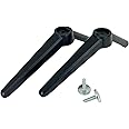 Original TV Base Stand Left and Right Leg Pair Feet with Screws Compatible for JVC LT-32CA120(A) LT-40CA330 Smart 4K Ultra HD HDR LED