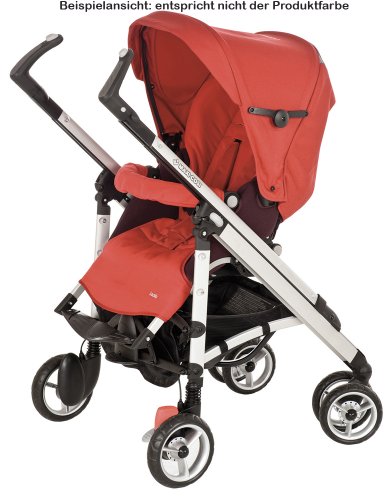 Imagen 1 de Maxi-Cosi 12343397 Loola - Silla de paseo con cesta de la compra, capota, protector para la lluvia, barra de seguridad, pinza para sombrilla y adaptador para el capazo, color negro
