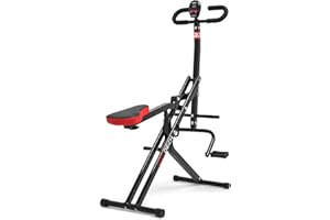 BOUDECH Body Total Crunch Banco de Gimnasio Brazos de energía glúteos Banco de Gimnasia Incluyendo la Pantalla