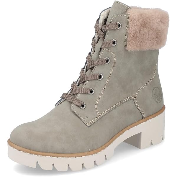 Rieker N7614, Stivali alla Moda Donna, Blu 15, 40 EU