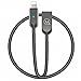 Price comparison product image Usams iPhone Charger Lightning Cable 1.2M/3.9FT, Auto Disconnect Durable Nylon Braided High Speed Lightning Charger and Data Cable for Apple iPhone 8/8 Plus / 7/7 Plus / 6S / 6S Plus/SE / 5s