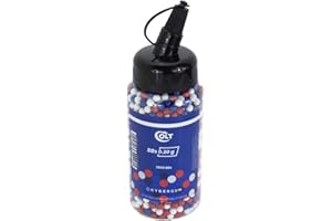 Billes Colt 0,20 g Bleu Blanc Rouge en Bouteille 2000 BBS /C24