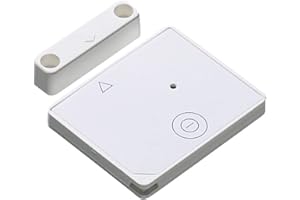 GT AUTO ALARM Sensore GT854 Contatto Magnetico"VIA RADIO" (senza fili) per Portellone/Gavone. Da associare a Kit Antifurto GT914, GT909. Batteria"CR 2032" Inclusa