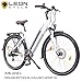 Produktbild NCM Milano 28" Zoll Elektrofahrrad Herren/Damen Unisex Pedelec,E-Bike,Trekking Rad, 36V 250W 14Ah Lithium-Ionen-Akku mit PANASONIC Zellen, matt weiß