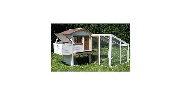 Poulailler 4 Poules Nevada Extend Animaloo Amazonfr Animalerie