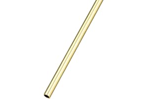 METALLIXITY Laiton Tube (11mm OD x 1mm Mur T x 300mm L), Droit Tubes - pour Maison Ameublement, Machines, Bricolage Artisanat