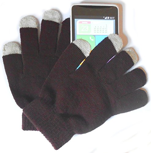 PRESKIN Gants avec fonction Smartphone pour dames et ados (One SizeTaille Petite), gants NEON de téléphone portable pour tablet, phone pour Samsung Apple iPhone Huawei