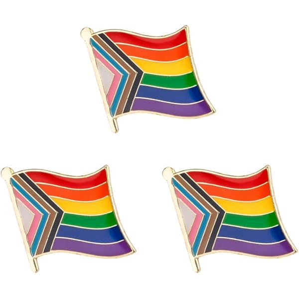 12 Pièces Pride Flag Pins, Arc-en-Ciel Pin's Broche Pour LGBT, Épingles En Émail Pride Accessoires