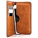 Produktbild Saxonia Edle Tasche Etui Portemonnaie Premium Hülle Universal für Smartphones von 4 bis 5.5 Zoll wie Apple iPhone X 6 6S 7 8 (+ Plus) / Samsung Galaxy S8 (Plus), S5 (Neo) S6 / S7 (+Edge) J5 A5 (2016) Sony Xperia / Huawei / Motorola Moto G / HTC / LG und viele mehr, Braun