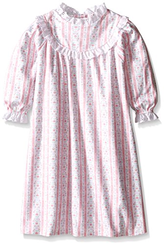 Lanz Of Salzburg Tyrolean Flannel Nighty For Girls, Size 4T