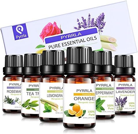 PYRRLA Essential oils,100% Pure and Natural with Therapeutic Grade, Premium Quality Blend of Lavender essential oil