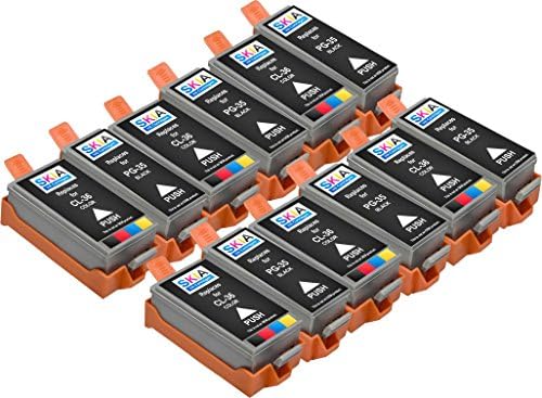 12 Pack Skia Ink Cartridges for Canon CLI-36 PGI-35 PIXMA iP100 iP110