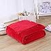 Produktbild Wmshpeds Reine Farbe Flanell coral Decke warm sofa Decken aus Baumwolle Farbe Decke und
