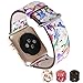 Produktbild X-cool for Apple Watch Armband 38mm40mm mit Metall Schließe Weiches Leder Saison Armband für Damen für iwatch Series 4 3 2 1