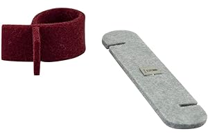 TAKE 2 GERMANY Take2 20195 4Drops Tropfenfänger, Baumwolle, Rot | Grau