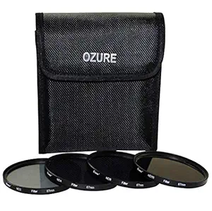 Ozure Neutral Density Filters Kit (Set of Four) (67mm)(ND2, ND4, ND8 & ND16)
