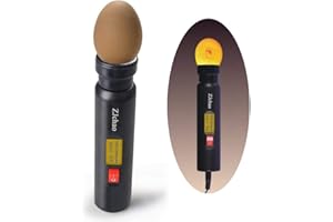 ZJCHAO Mire-œuf avec adaptateur secteur