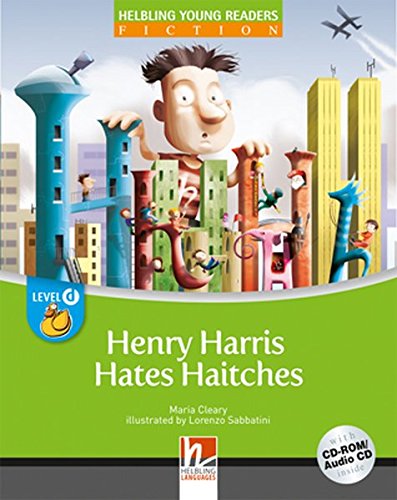 Henry harris hates haitches level d young readers fiction registrazione in inglese britannico con cd - rom con cd - aud