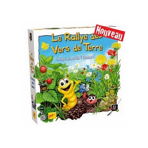 couverture de : Le rallye des vers de terre