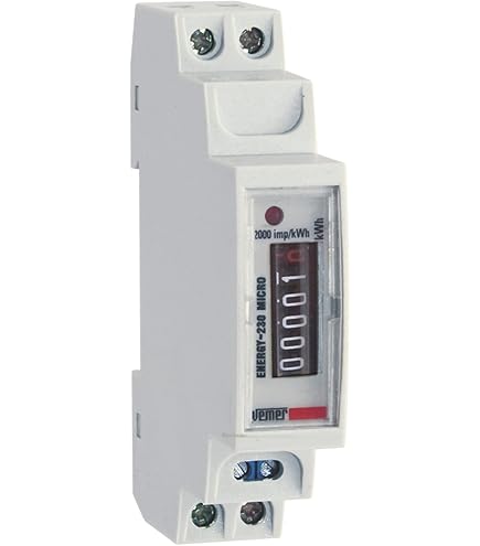 Contatore Energia Elettrica WiFi Vemer VE794600 | Misuratore Consumi Per Impianti Monofase