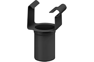 INEFA Ugello di uscita, a forma di scatola in plastica, prese sospese, accessori per grondaie, scarico a tetto 68/50mm antracite