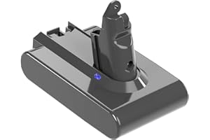 BATTOOL Batteria di ricambio 8000 mAh per Dyson V6 per Dyson DC62 SV03 DC58 DC59 DC61 DC72 DC74 SV05 SV06 SV07 SV09 V6 Animal V6 Trigger V6 Fluffy V6 Motorhead Aspirapolvere 8,0 Ah