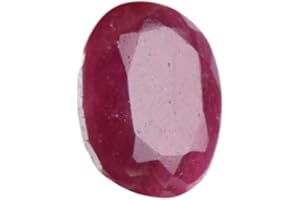 GEMHUB Rubis rouge naturel, superbe rubis rouge de 18,00 ct, certifié Egl, rubis rouge ovale taillé en ovale