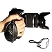 Produktbild First2savvv OSH0201G14 neue Leder-Digitalkamera SLR Handschlaufe Grip für Nikon D4S SONY A77 II SAMSUNG Galaxy NX WB1100F NX1 NX30 panasonic LUMIX DMC-FZ1000EB DMC-FZ200 LUMIX DMC-FZ70 Sony Alpha 77 M2 DSLR ILCA-77M2 Alpha 77 M2 DSLR ILCA-77M2Q a7S ILCE-7S PENTAX K-r Pentax K-30 K-5 II K-5 Iis K-500 K-50 K-3 X5 645D 645 Z Canon EOS 7D Mark II PowerShot SX60 HS EOS 7D Mark II PowerShot SX60 HS Nikon D750 mit Objektivdeckel Seil