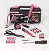 Produktbild Brüder Mannesmann Werkzeugkoffer 40-tlg, Farbe Pink (Rosa)